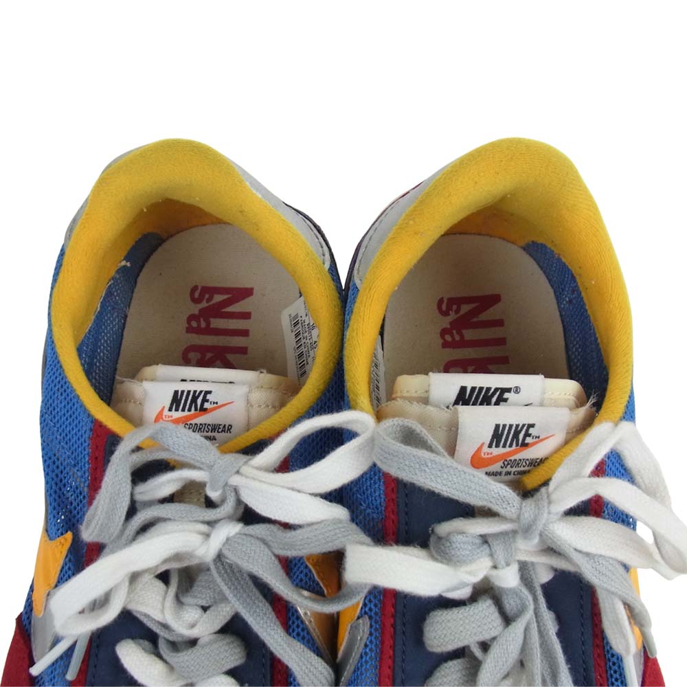 NIKE ナイキ × SACAI BV0073-400 LDV WAFFLE RED/BLUE サカイ ワッフル ローカット スニーカー マルチカラー系 29.0【中古】
