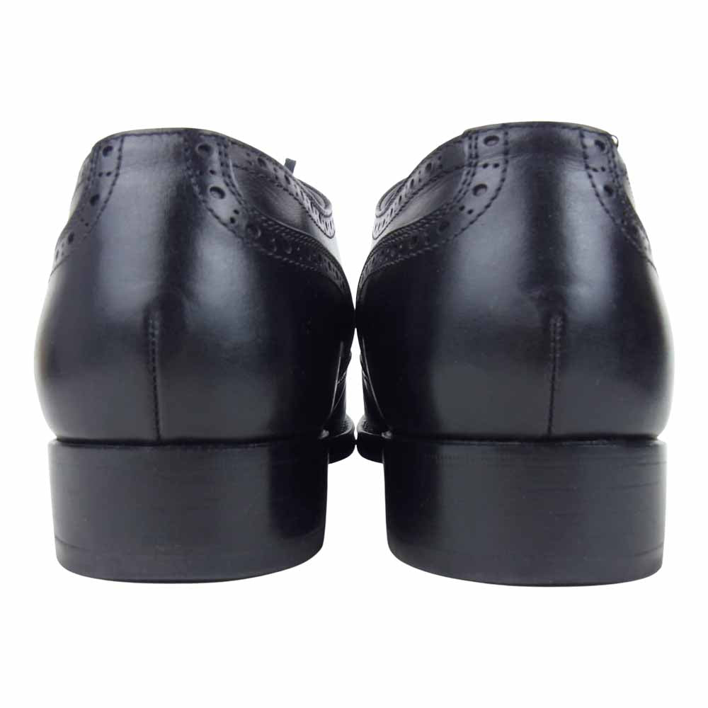 シェットランドフォックス 3014SF  KENSINGTON ケンジントン ウイングチップ シューズ ブラック系【中古】