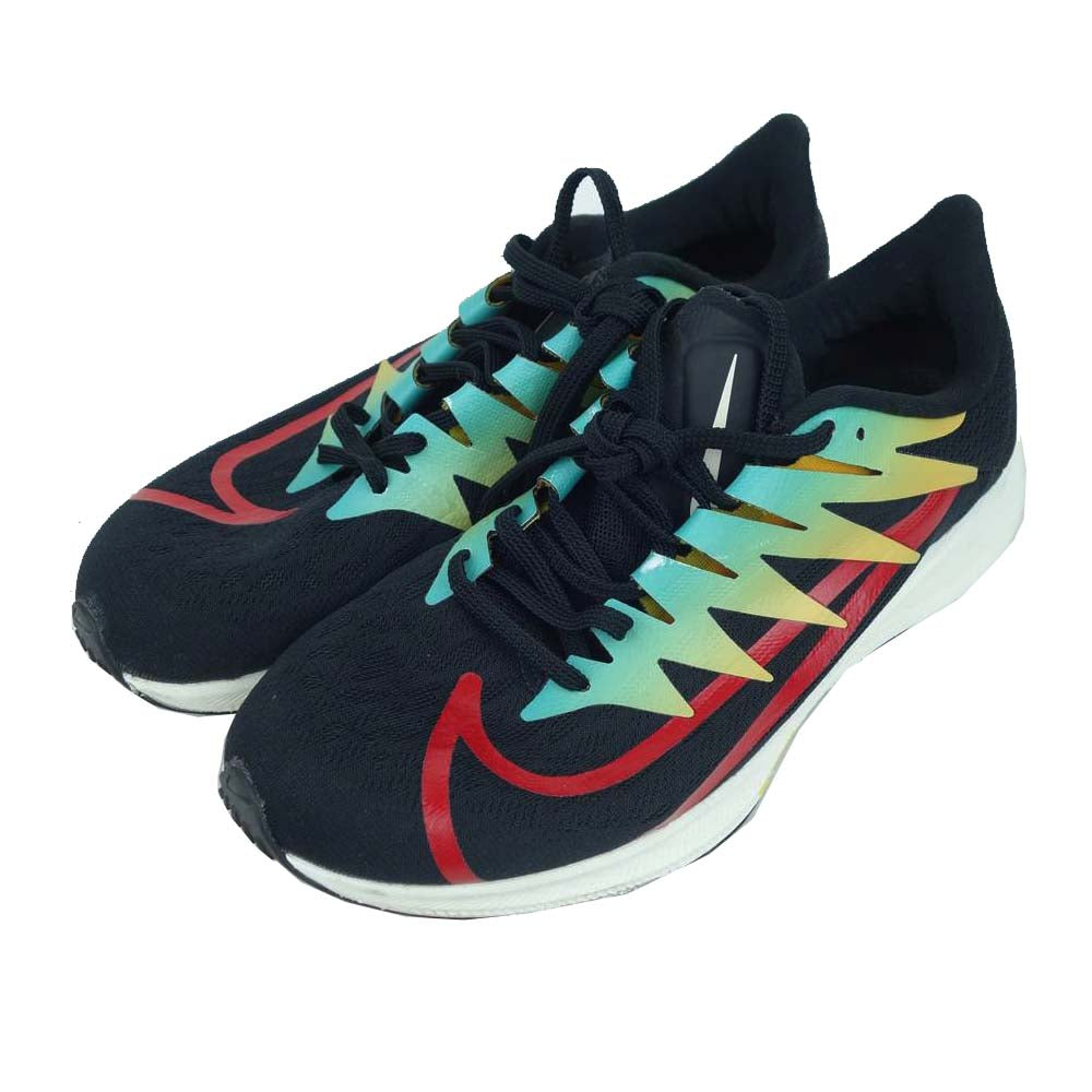 NIKE ナイキ CD7288-003 ZOOM RIVAL FLY ズーム ライバル フライ ランニング シューズ ブラック系 マルチカラー系 24cm【中古】