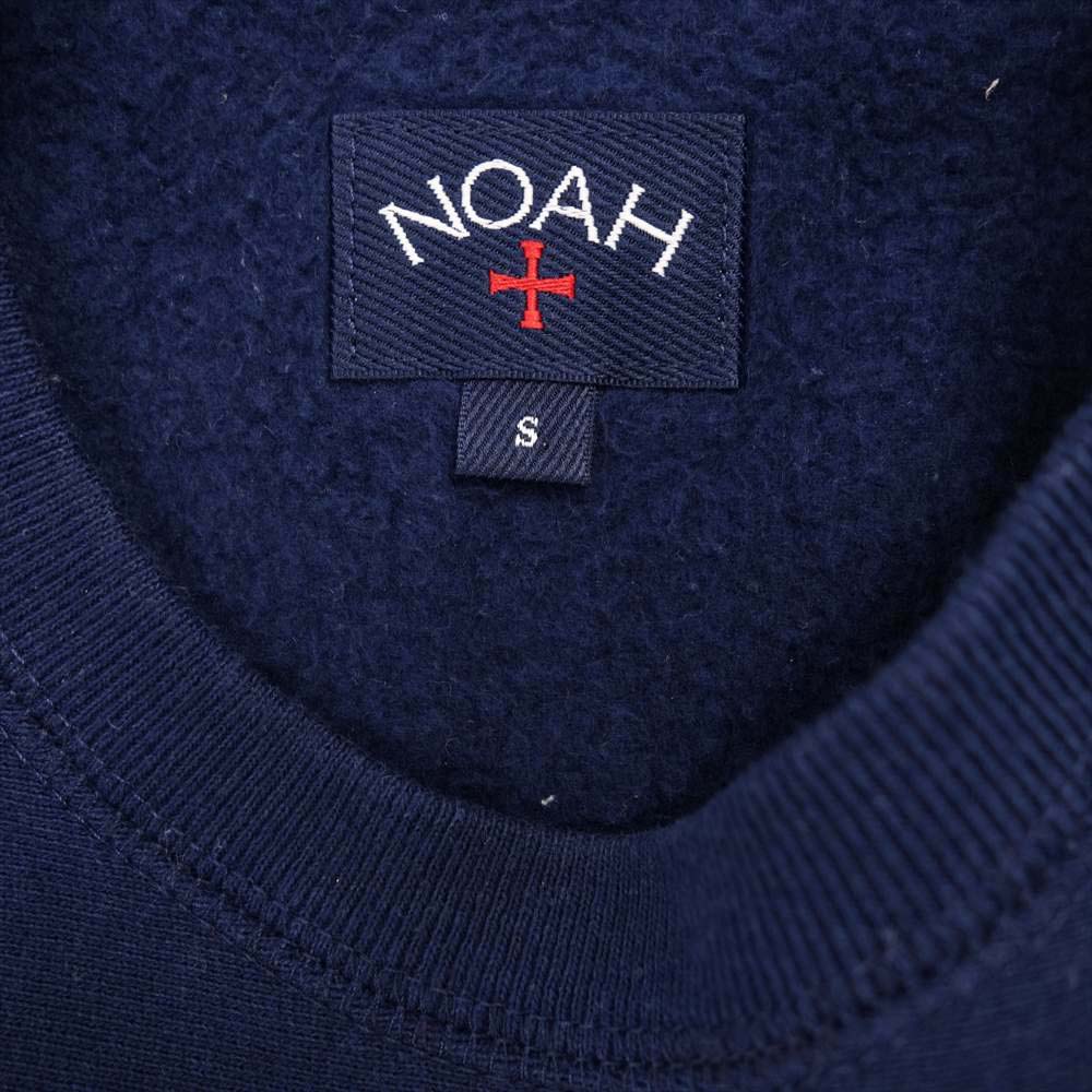 ノア CORE LOGO CREWNECK SWEAT SHIRT コア ロゴ クルーネック スウェット シャツ ネイビー系 S【中古】