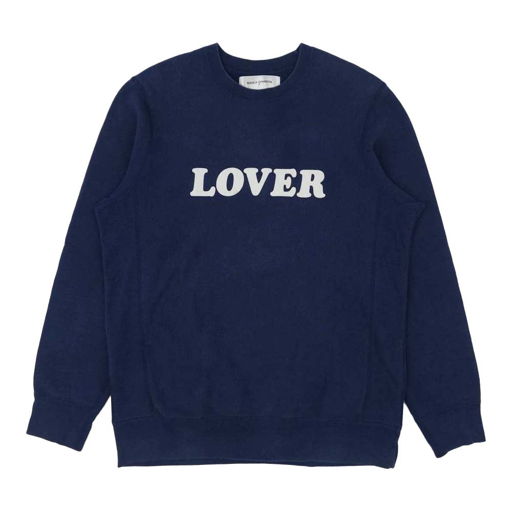 ビアンカシャンドン LOVER クルーネック スウェット ネイビー系 M【中古】