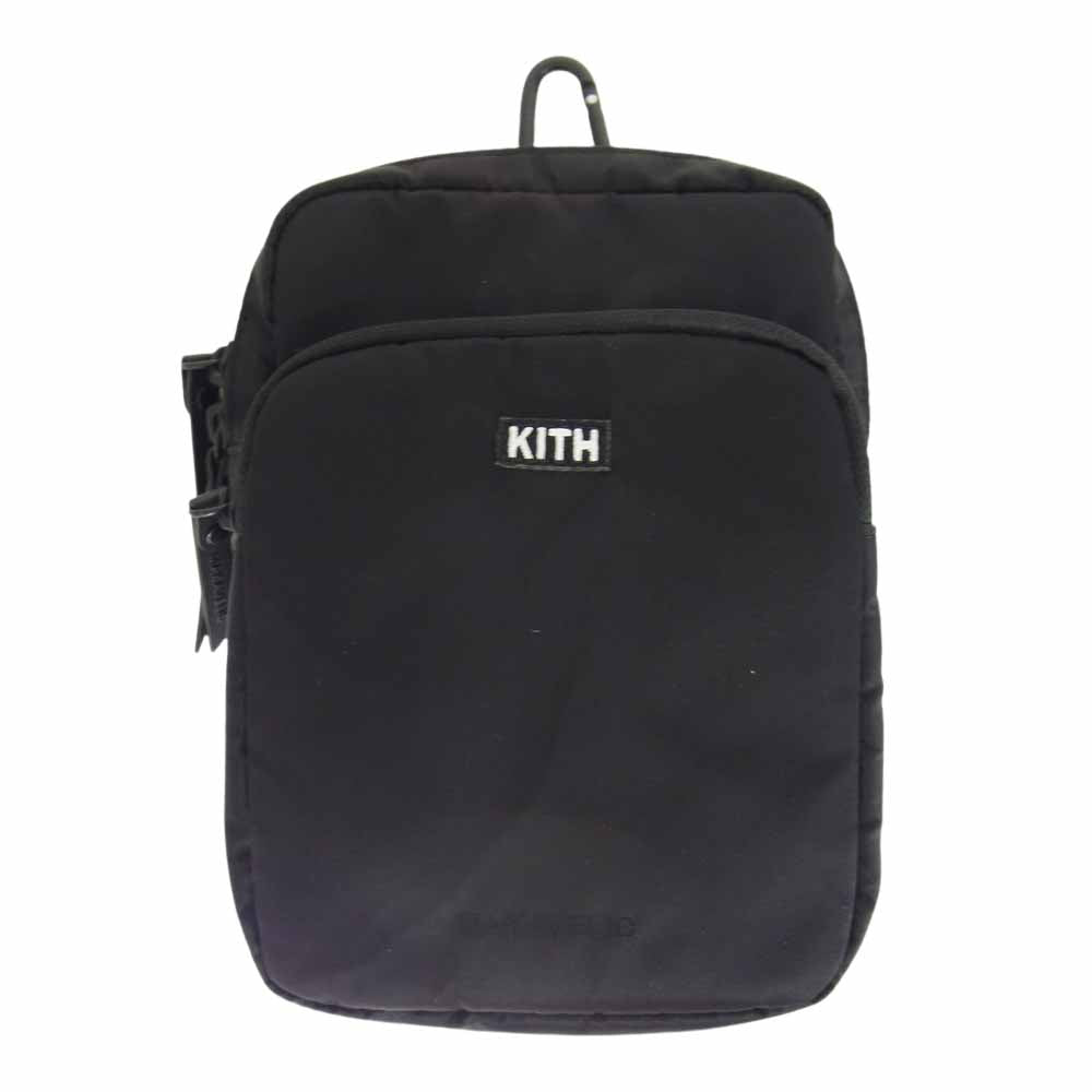 キス MAKAVELIC CLIP BAG 2WAY ショルダー バッグ ブラック系【美品】【中古】