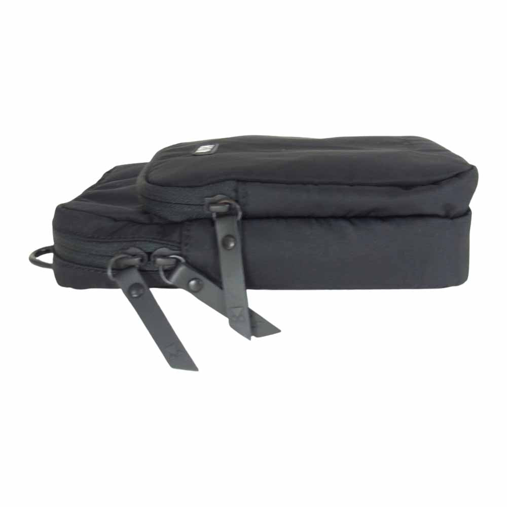 キス MAKAVELIC CLIP BAG 2WAY ショルダー バッグ ブラック系【美品】【中古】