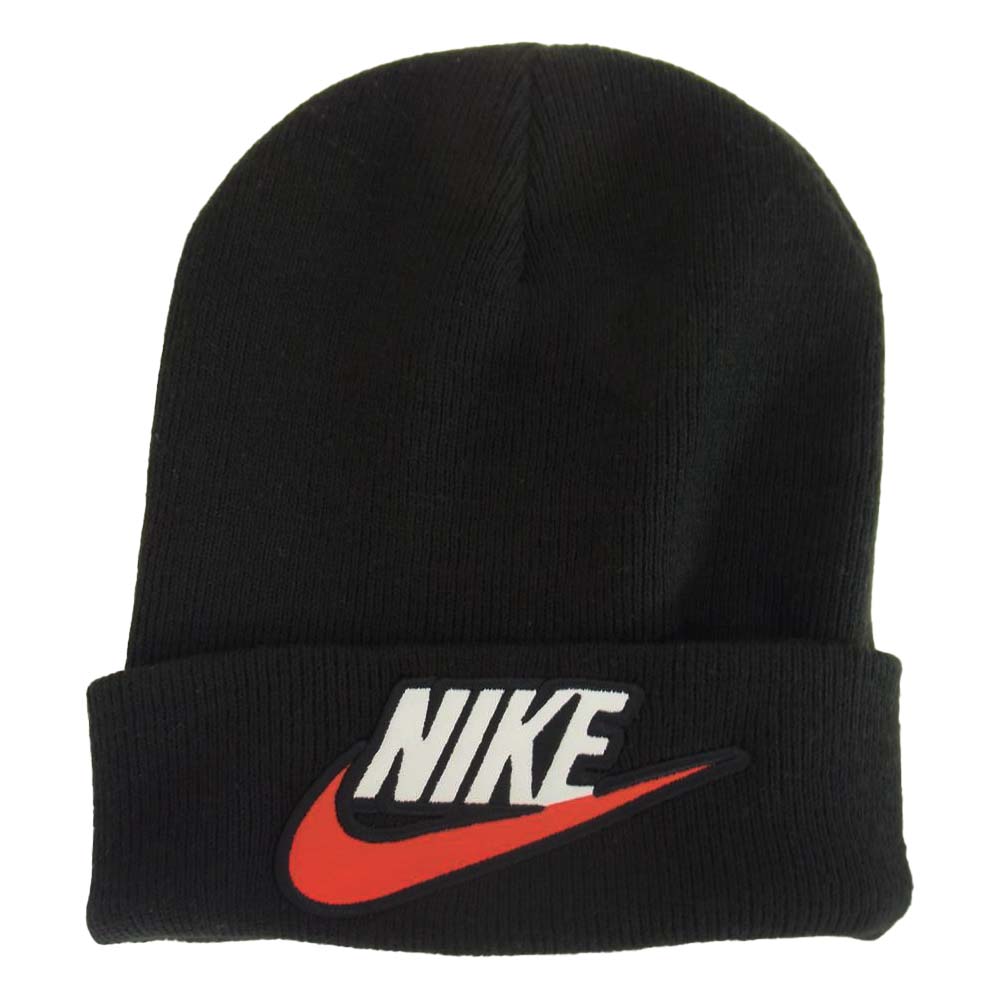 Supreme シュプリーム 18AW × NIKE ナイキ LOGO BEANIE ロゴ ビーニー ブラック系【中古】