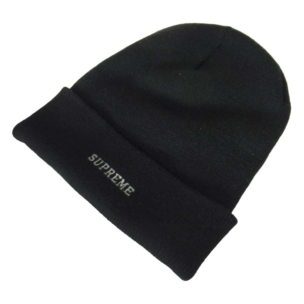 Supreme シュプリーム 18AW × NIKE ナイキ LOGO BEANIE ロゴ ビーニー ブラック系【中古】