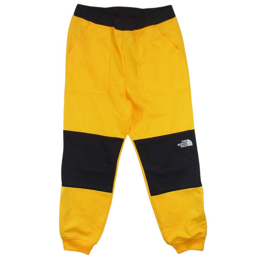 THE NORTH FACE ノースフェイス NB31955 Jersey Pant ジャージ パンツ TY TNF イエロー イエロー系 M【美品】【中古】
