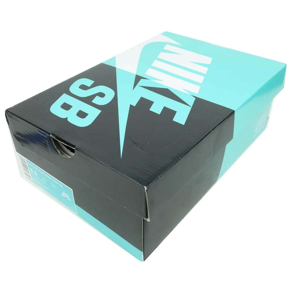 NIKE SB ナイキエスビー BQ6827 001 DUNK HIGH PRO QS ダンクハイ パープル ブルー ブラック系 パープル系 ※パープル部分が光の反射によりブルーにも見えます。 27.5cm【美品】【中古】
