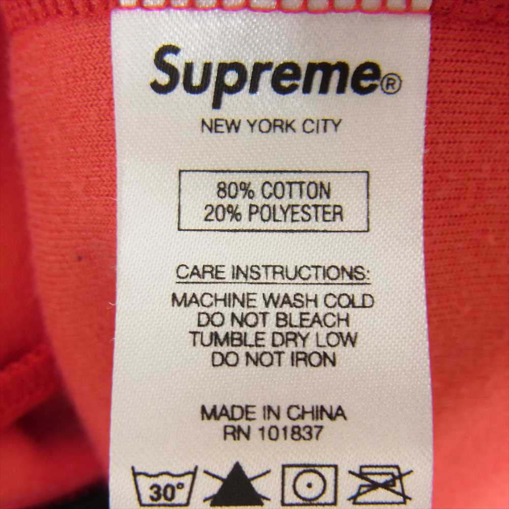 Supreme シュプリーム 18SS  Velour Zip Up Jacket ベロア ジップ ジャケット スクリプト ロゴ 刺繍 レッド系 グリーン系 ブラック系 M【中古】