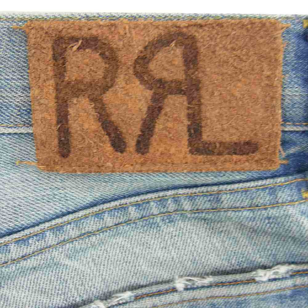 RRL ダブルアールエル 国内正規品 USA製 加工 ローストレート 29x30【中古】