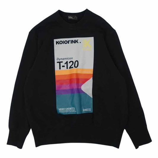 kolor カラー 20SS 20SCM-T08205 PULLOVER SWEAT ブラック系 1【中古】
