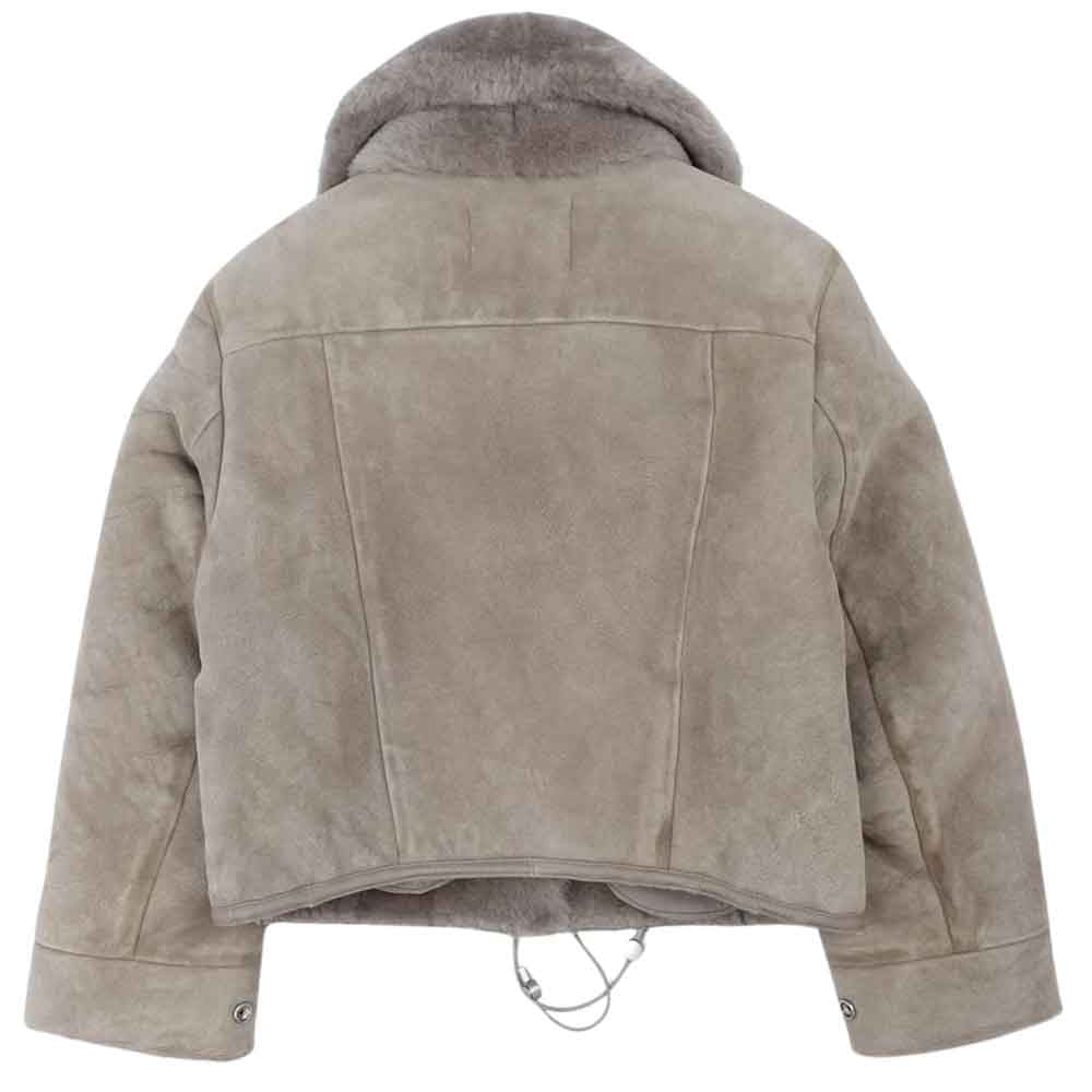 ACNE STUDIOS アクネストゥディオズ MOVE PAW14 Meta Shearling Jacket ムートン ベージュ系 34【中古】