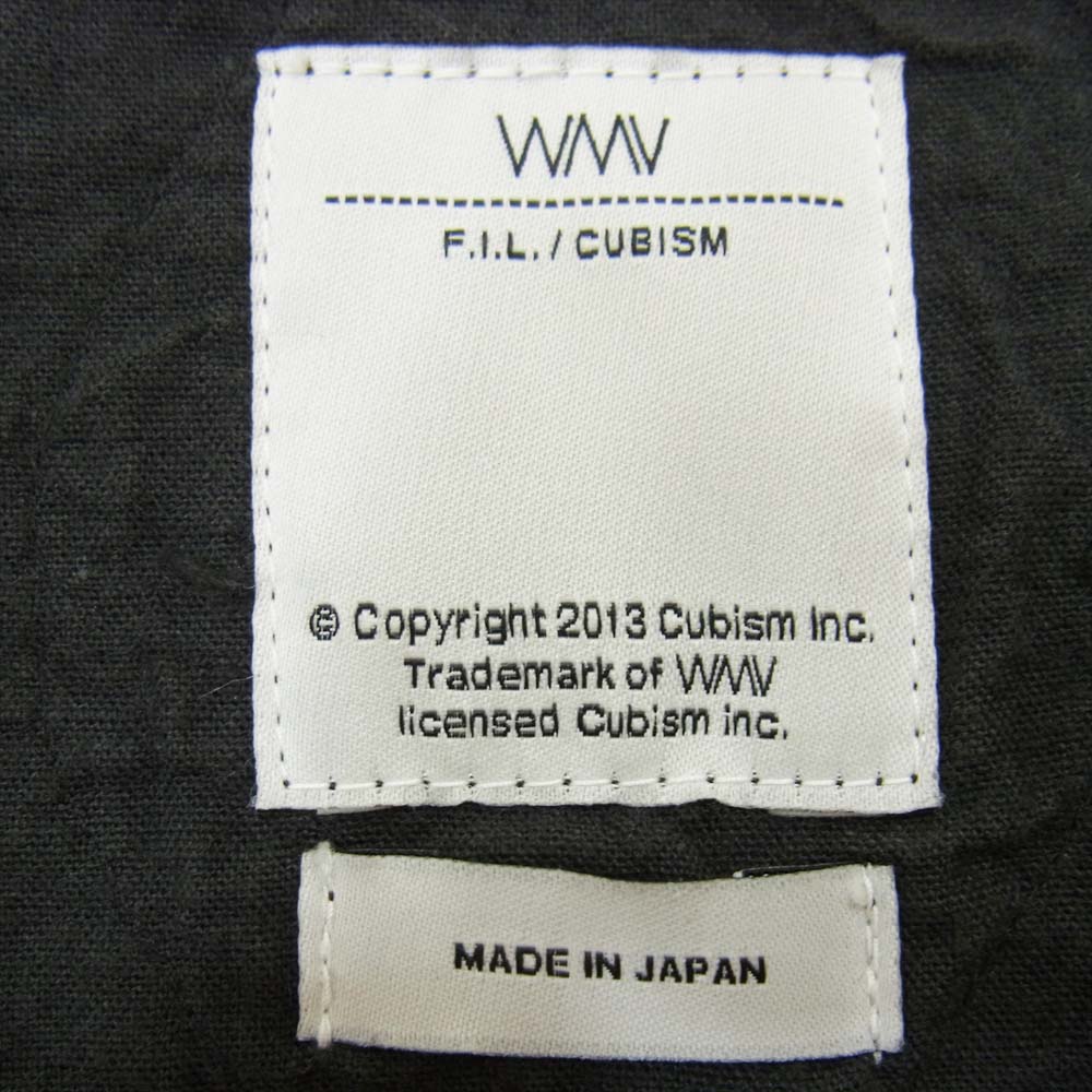 VISVIM ビズビム 317105013008 WMV SANJURO COAT BAMBOO ブラック系 2【美品】【中古】