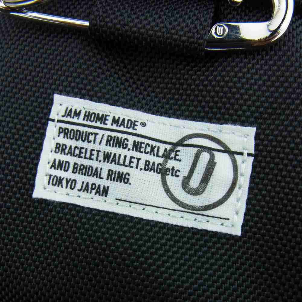 JAM HOME MADE ジャムホームメイド NEWERA ニューエラ Rucksack 35L 安全ピンチャーム付き リュックサック ブラック系【新古品】【未使用】【中古】