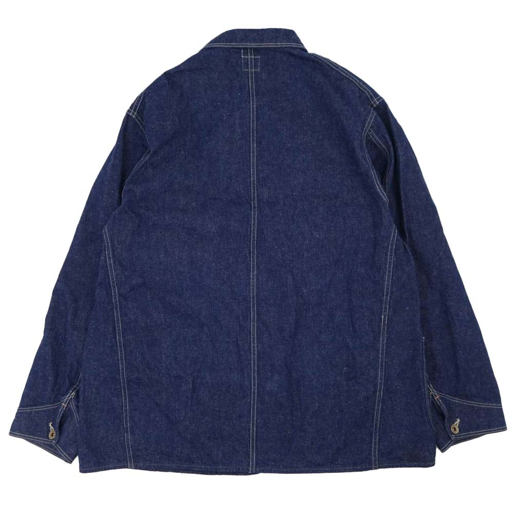orSlow オアスロウ 01-6150-81 40年代モデル 9ozデニム カバーオール ジャケット ネイビー系 5【美品】【中古】
