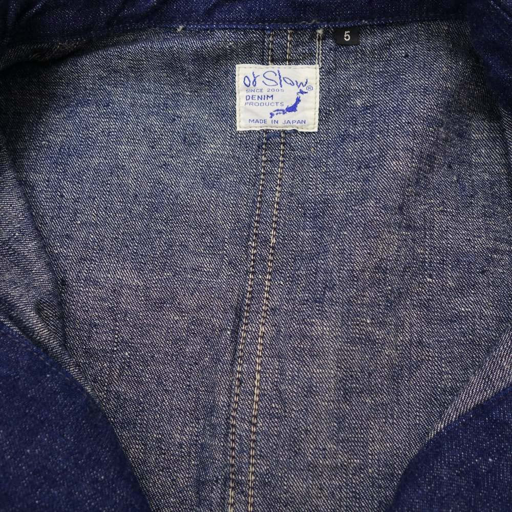orSlow オアスロウ 01-6150-81 40年代モデル 9ozデニム カバーオール ジャケット ネイビー系 5【美品】【中古】