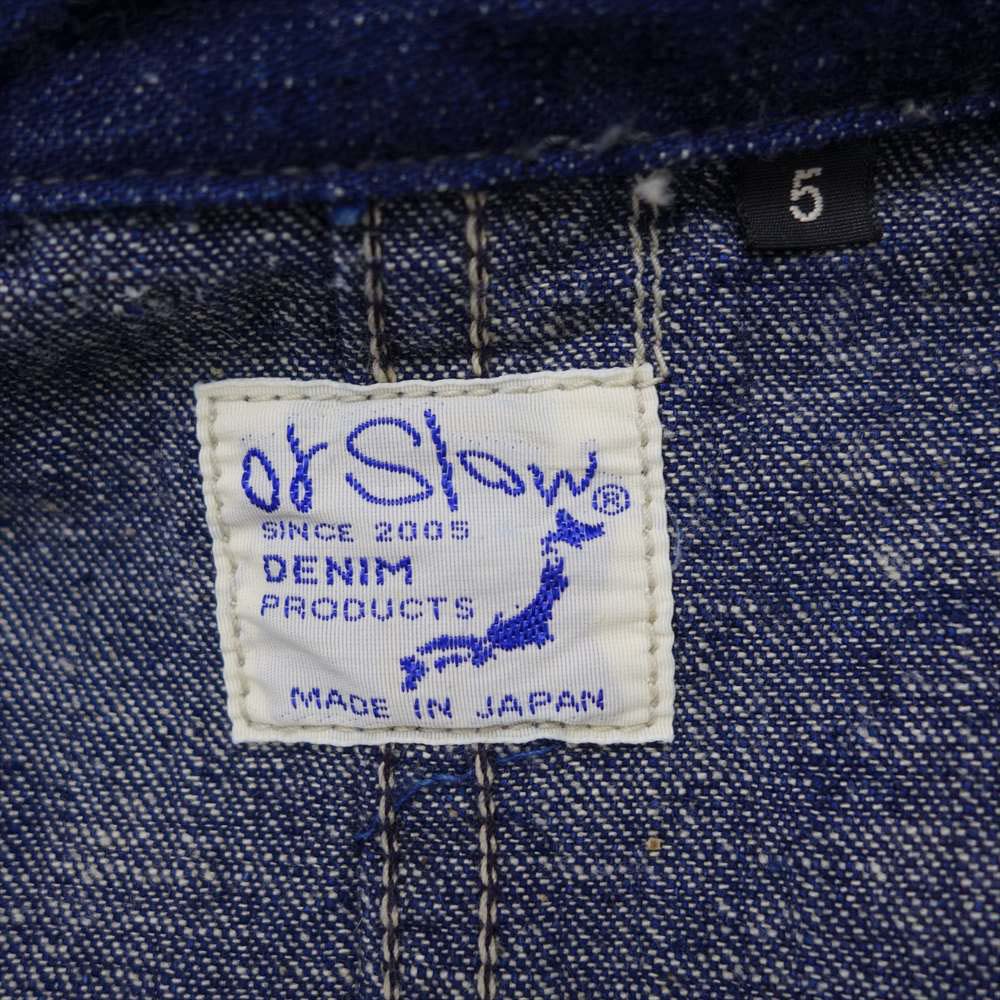orSlow オアスロウ 01-6150-81 40年代モデル 9ozデニム カバーオール ジャケット ネイビー系 5【美品】【中古】