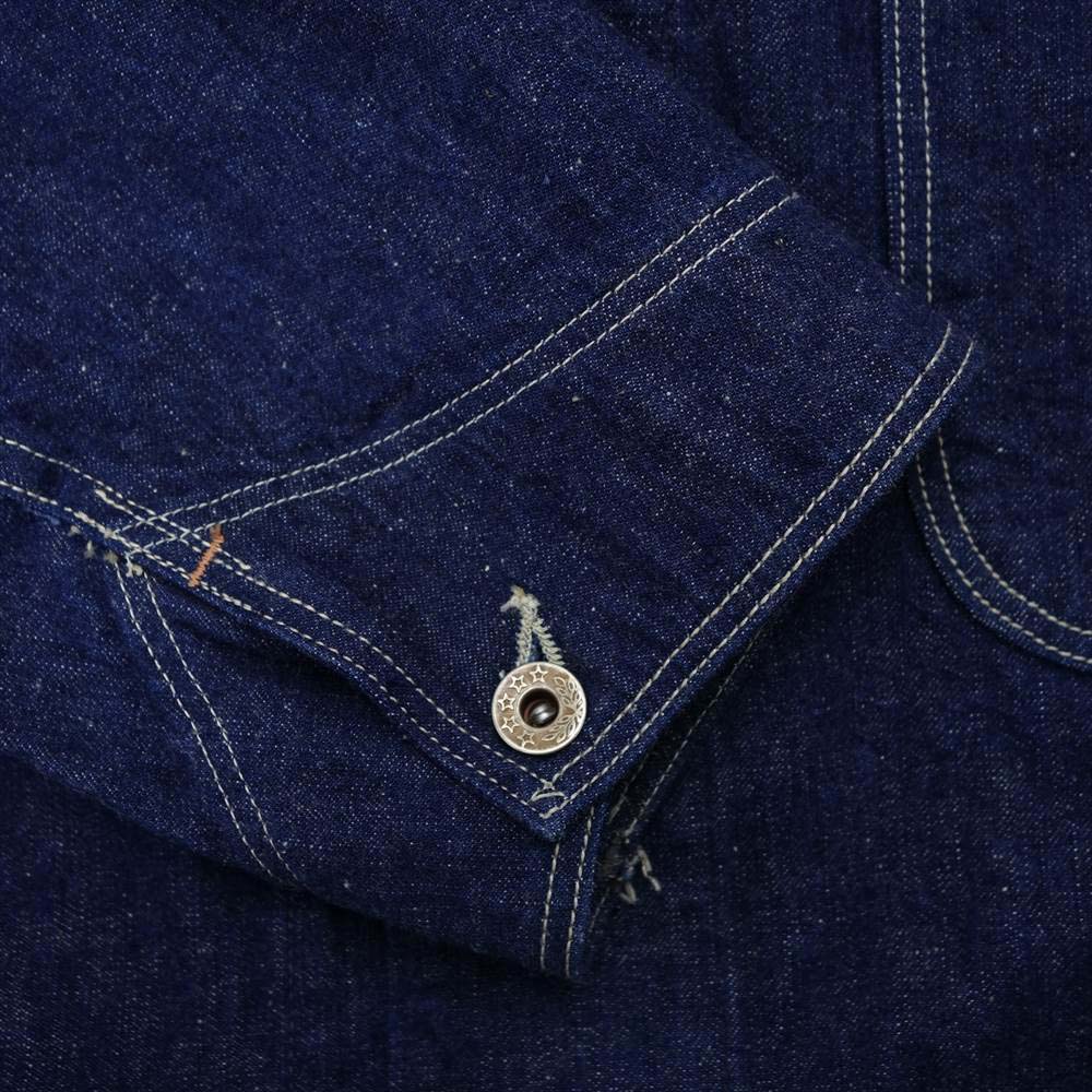 orSlow オアスロウ 01-6150-81 40年代モデル 9ozデニム カバーオール ジャケット ネイビー系 5【美品】【中古】
