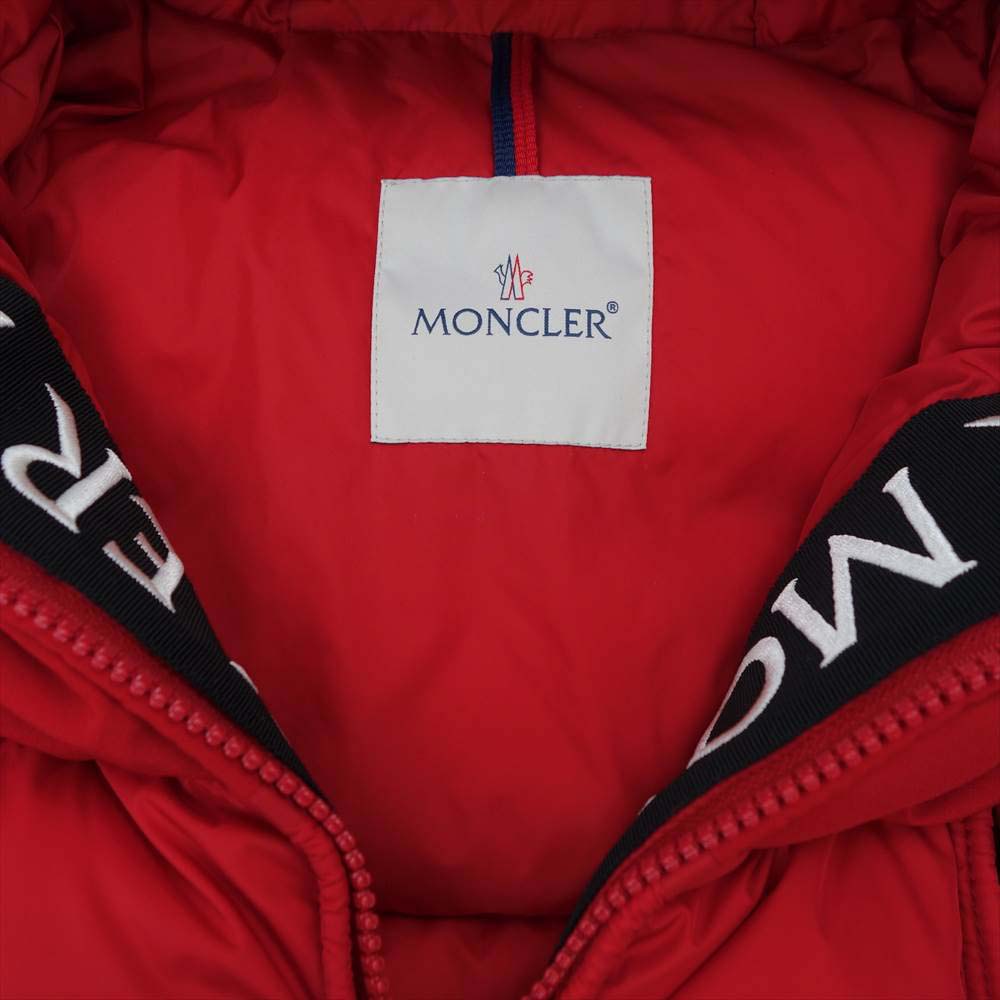 MONCLER モンクレール MONTCLA モンクラー ダウンジャケット レッド系 1【美品】【中古】