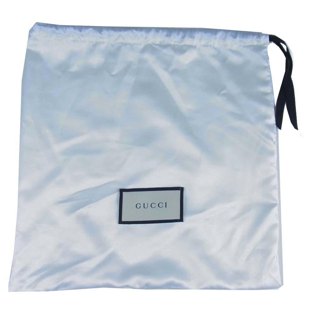 GUCCI グッチ 510304 インターロッキング チェーン ショルダー バッグ ブラック系【美品】【中古】