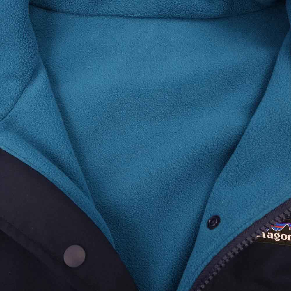 patagonia パタゴニア 15AW 25385 Reversible Snap-T Glissade Pullover リバーシブルスナップT グリセード プルオーバー ネイビー系 ブルー系 XS【美品】【中古】