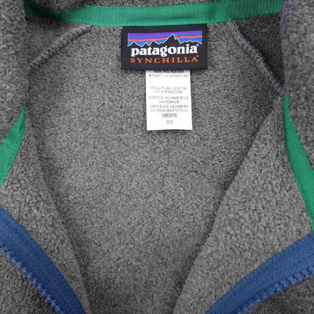 patagonia パタゴニア 14AW 25676 Karstens Jacket カーステンス シンチラ フリース グレー系 XS【中古】