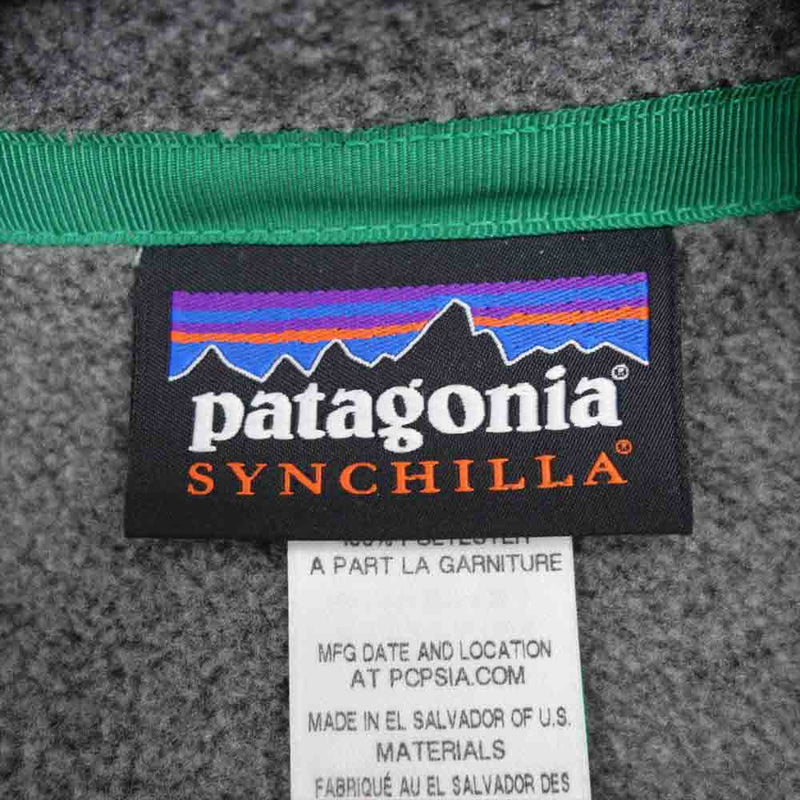 patagonia パタゴニア 14AW 25676 Karstens Jacket カーステンス シンチラ フリース グレー系 XS【中古】