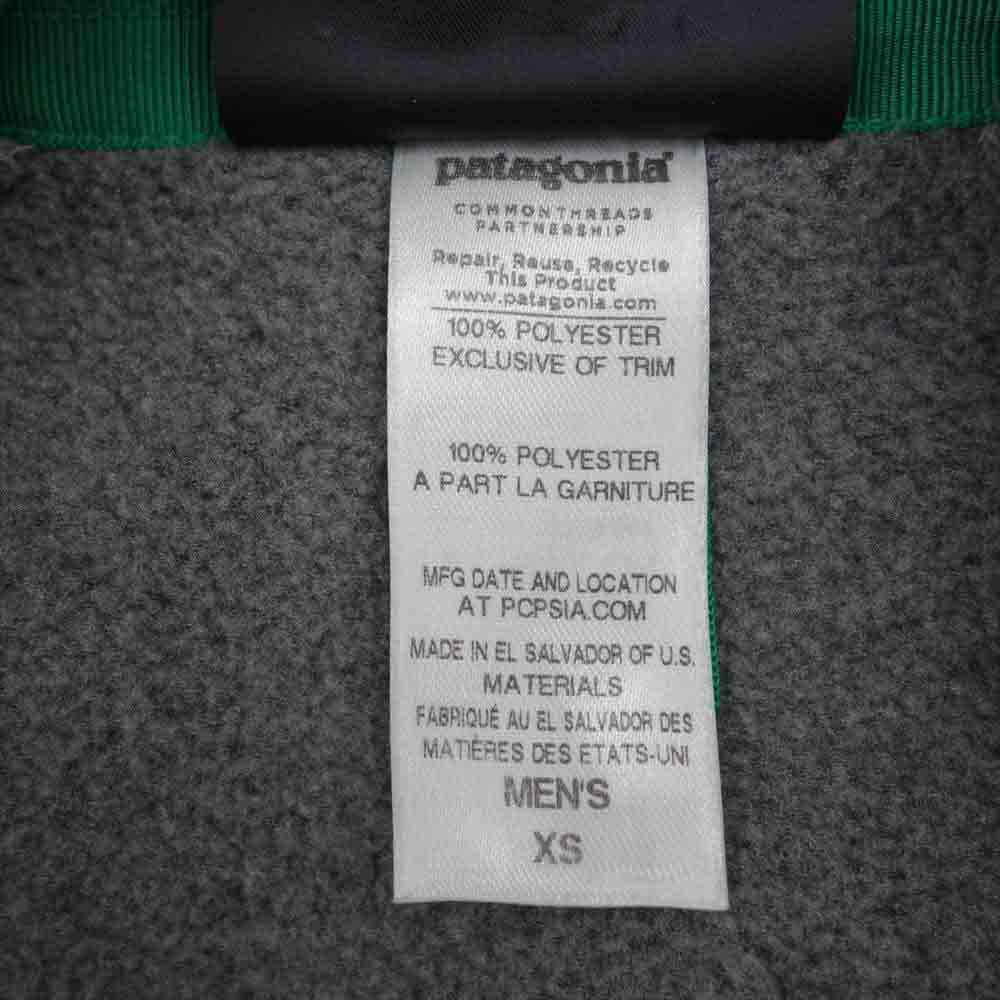 patagonia パタゴニア 14AW 25676 Karstens Jacket カーステンス シンチラ フリース グレー系 XS【中古】