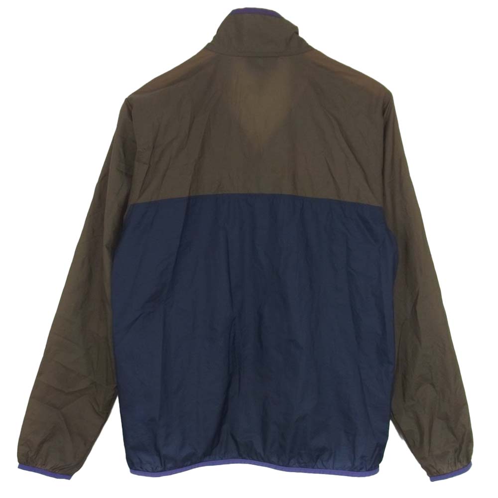 patagonia パタゴニア 19SS 24150 Houdini Snap-T P/O メンズ フーディニ スナップT プルオーバー ブラウン系 ネイビー系【美品】【中古】