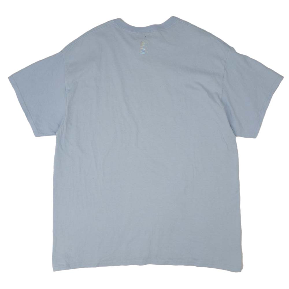 WIND AND SEA ウィンダンシー WDS-CS-219 WDS SMALL-IRIDESCENT T-SHIRT ライトブルー系 XL【中古】