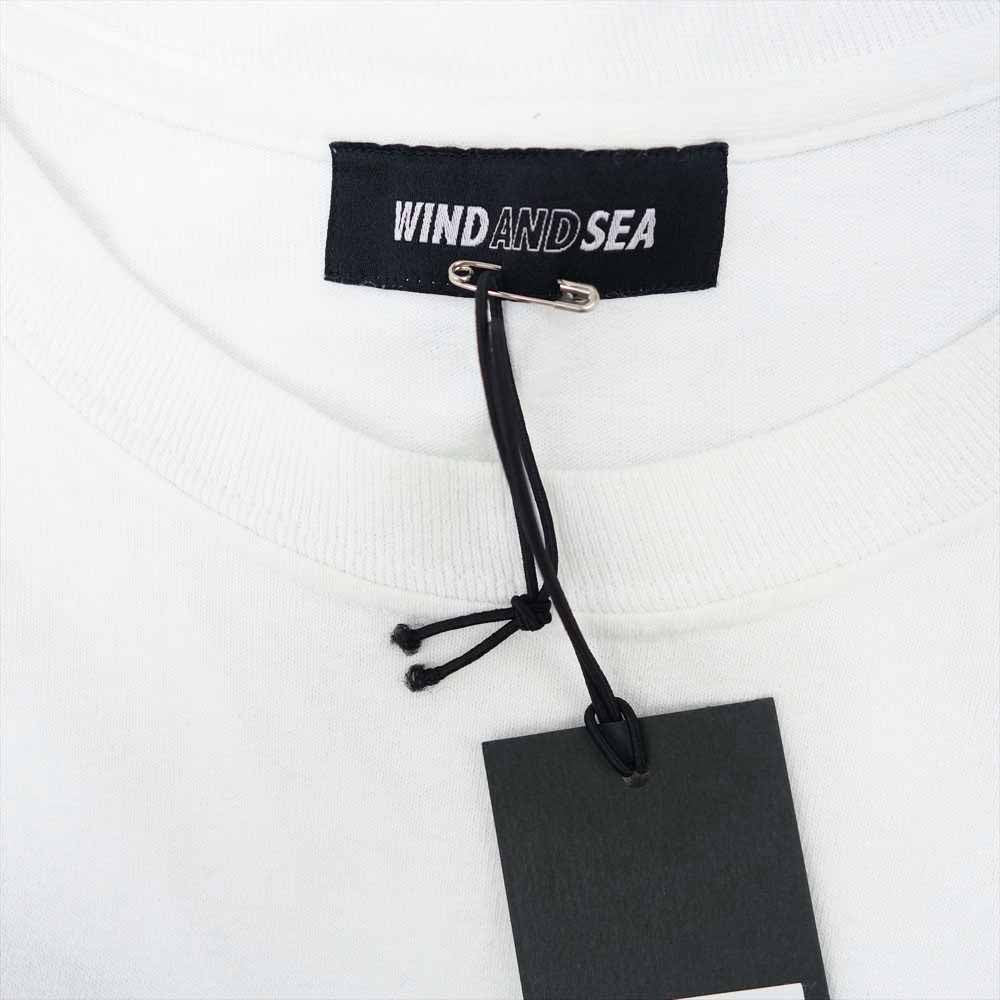 WIND AND SEA ウィンダンシー WDS-CS-208 foil L/S T-SHIRT ホワイト系 XL【中古】