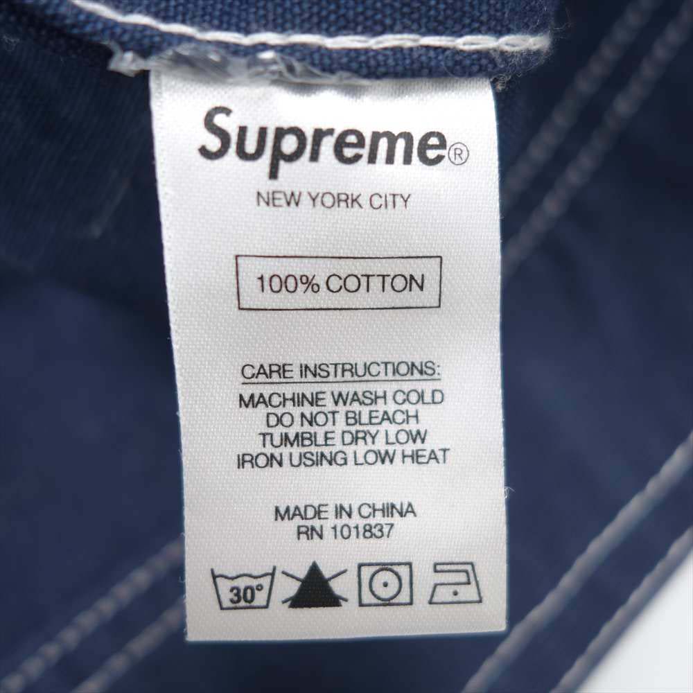Supreme シュプリーム 18SS Contrast Stitch Work Jacket コントラスト ステッチ ワーク ネイビー系 L【中古】