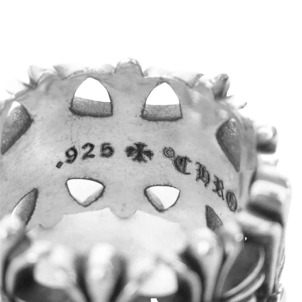 CHROME HEARTS クロムハーツ（原本無） CEMETERY CRS RING セメタリー クロス シルバー系 18号【中古】