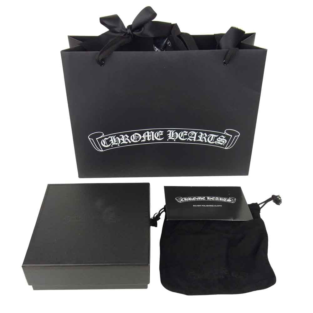 CHROME HEARTS クロムハーツ（原本有） FILIG CROSS LRG フィリグリークロス ラージ レースストッパー シルバー系【中古】