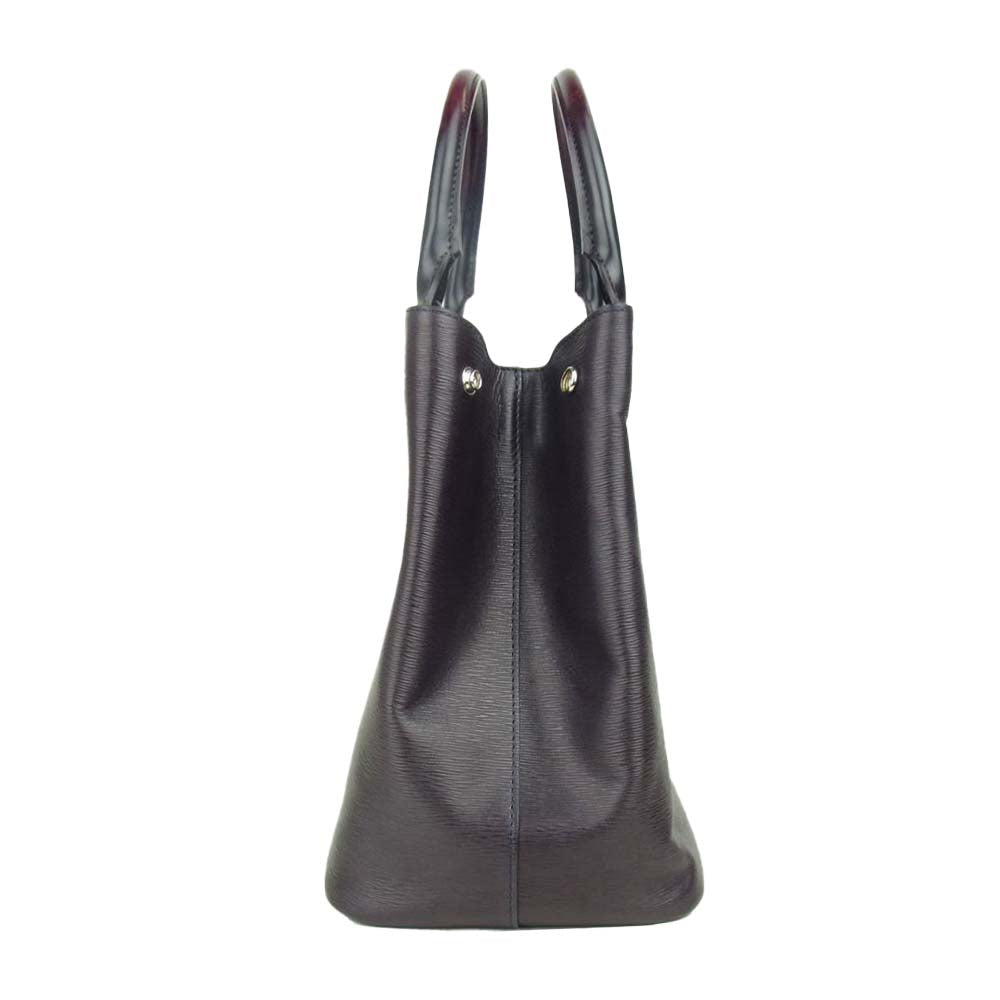 Vivienne Westwood ヴィヴィアンウエストウッド 1906 ADVAN アドヴァン レザー トート バッグ ワインレッド系 パープル系 光の加減で、ワインレッドのような深い紫のような色味に見えます。【新古品】【未使用】【中古】