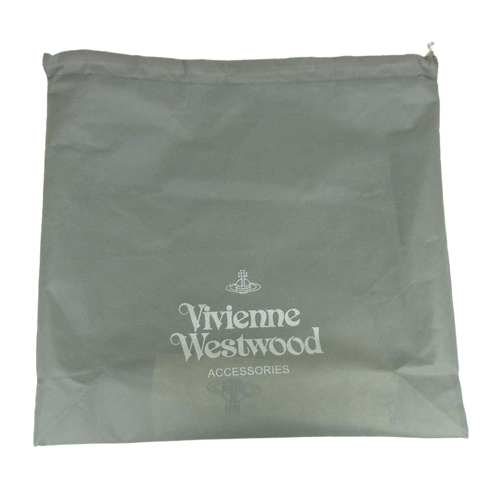 Vivienne Westwood ヴィヴィアンウエストウッド 1906 ADVAN アドヴァン レザー トート バッグ ワインレッド系 パープル系 光の加減で、ワインレッドのような深い紫のような色味に見えます。【新古品】【未使用】【中古】