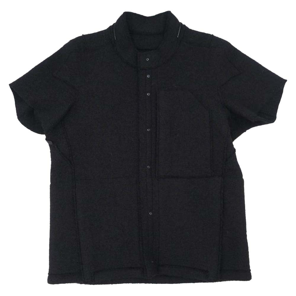 アクロニウム J65-AK 国内正規品 CASHLLAMA MODULAR LINER VEST カシラマ モジュラー ライナー ベスト   ブラック系 S【美品】【中古】