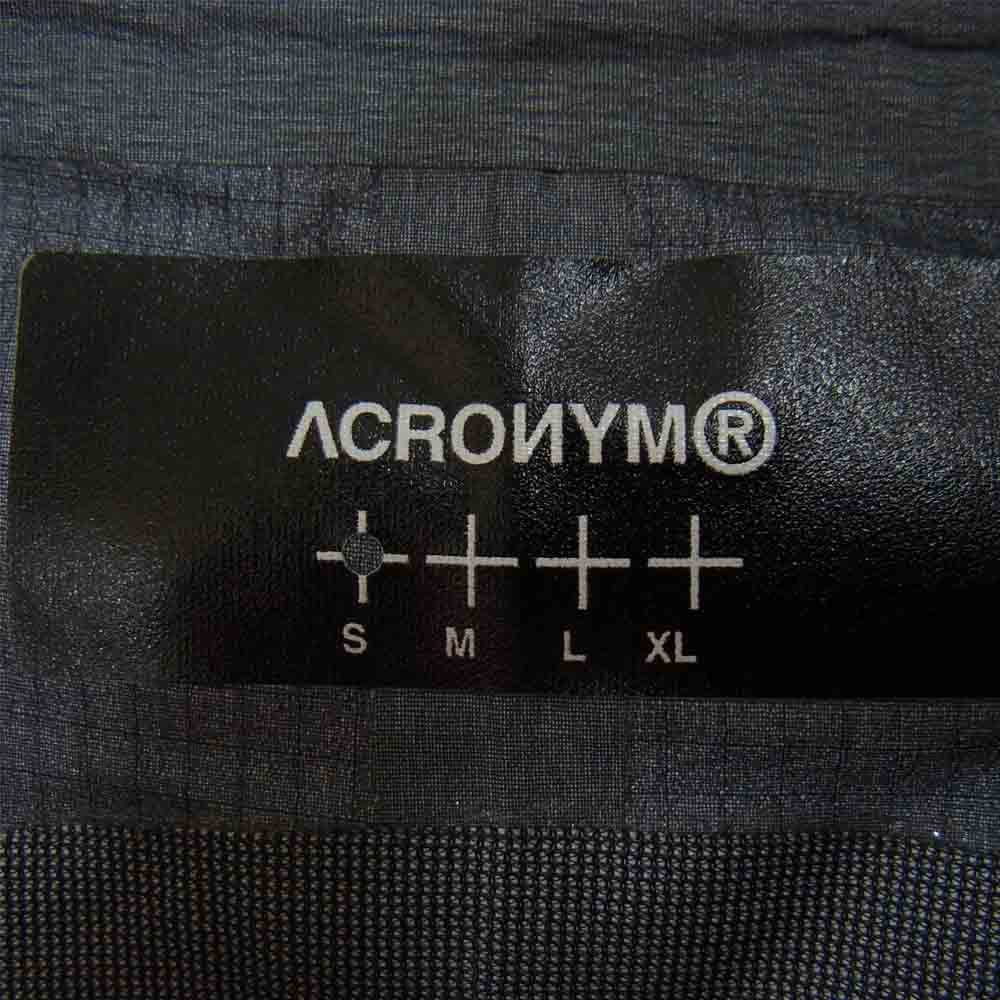 アクロニウム 16SS J44L-GT 国内正規品 GORE-TEX INTEROPS JACKET ゴアテックス シェル ジャケット ネイビー系 S【美品】【中古】