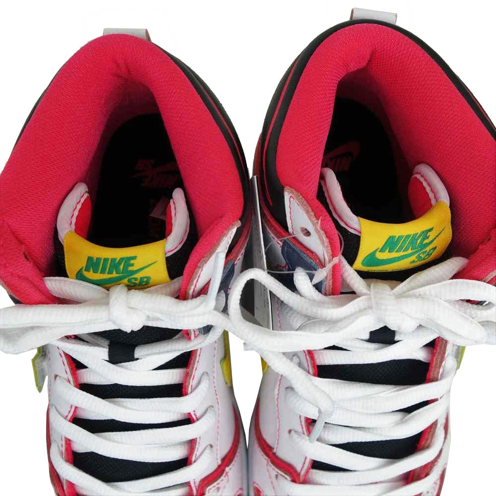 NIKE ナイキ DH7717-100 SB DUNK HIGH X GUNDAM UNICORN RX-0 UNICORN ガンダム ユニコーン ダンク ハイ ホワイト系 ピンク系 27cm【新古品】【未使用】【中古】