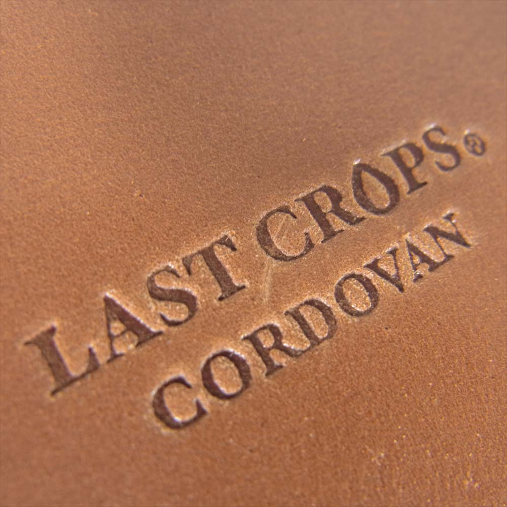 LAST CROPS ラストクロップス LC BLISTR M ブリスター コードバン レザー ウォレット ブラウン系【極上美品】【中古】