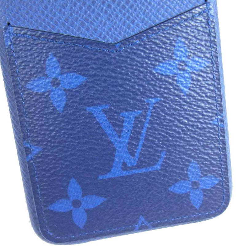 LOUIS VUITTON ルイ・ヴィトン M30479 IPHONE 11 PRO モノグラム タイガラマ スマホケース ネイビー系【中古】