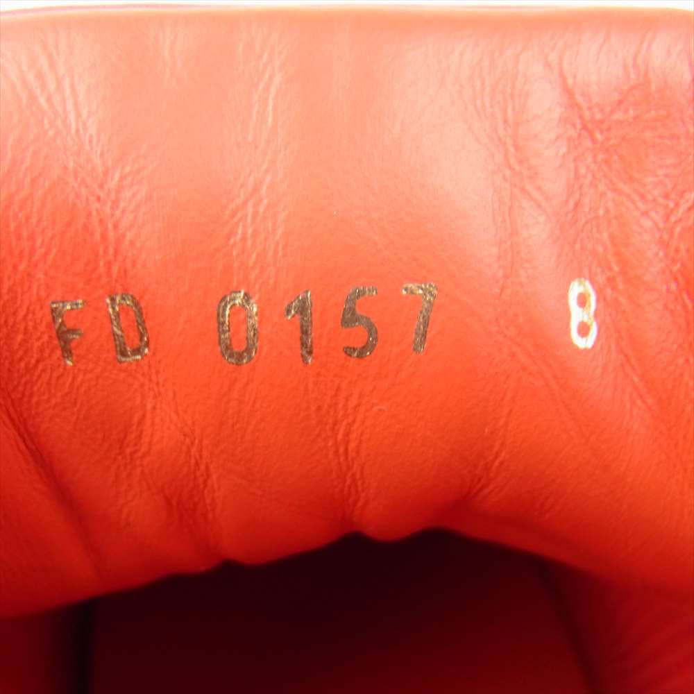 Supreme シュプリーム 17AW 1A3FC6 × LOUISVUITTON RUN AWAY SNEAKER ルイヴィトン レザー スニーカー レッド系 8(約27cm)【極上美品】【中古】