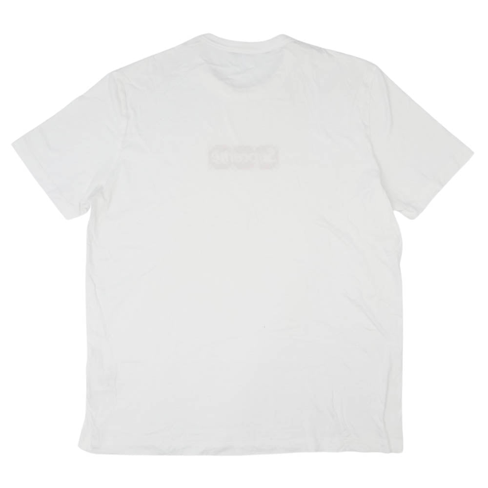 Supreme シュプリーム 17AW × LOUISVUITTON LV Box Logo Tee ルイヴィトン ボックスロゴ 半袖 Tシャツ ホワイト系 L【中古】