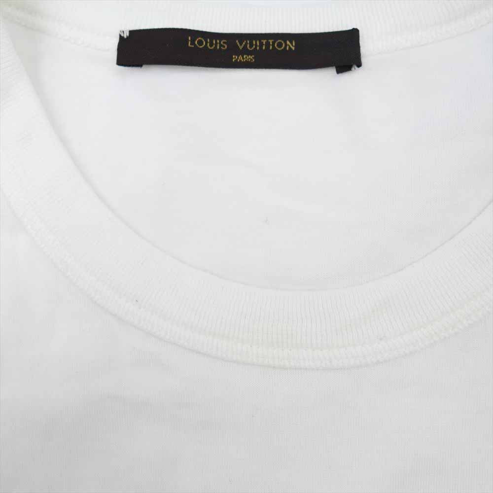 Supreme シュプリーム 17AW × LOUISVUITTON LV Box Logo Tee ルイヴィトン ボックスロゴ 半袖 Tシャツ ホワイト系 L【中古】