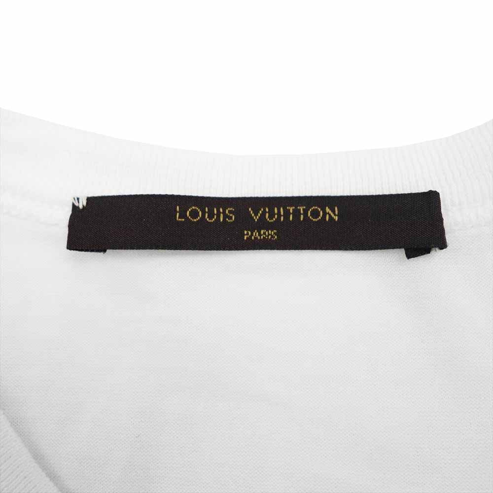 Supreme シュプリーム 17AW × LOUISVUITTON LV Box Logo Tee ルイヴィトン ボックスロゴ 半袖 Tシャツ ホワイト系 L【中古】