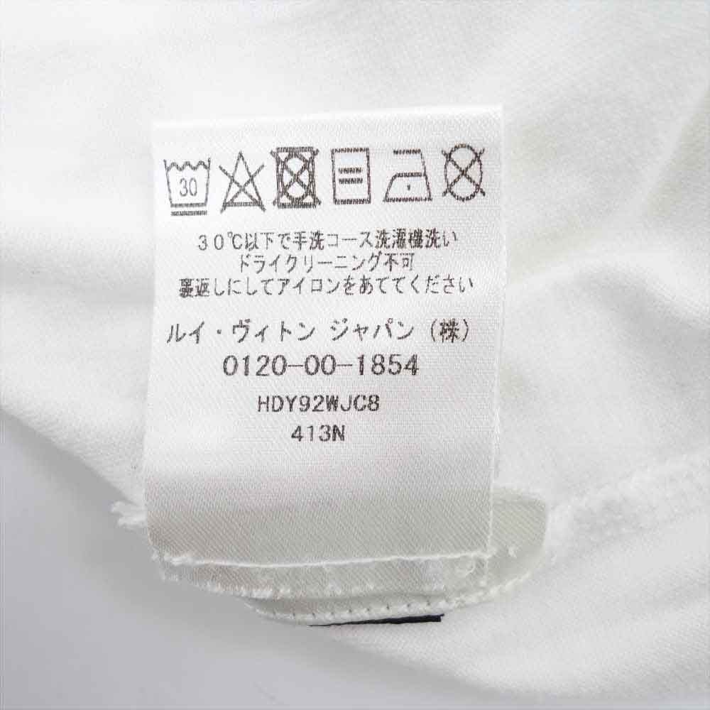 Supreme シュプリーム 17AW × LOUISVUITTON LV Box Logo Tee ルイヴィトン ボックスロゴ 半袖 Tシャツ ホワイト系 L【中古】