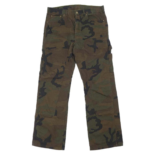 Supreme シュプリーム 17AW × LOUISVUITTON Jacquard Denim Carpenter Pants ルイヴィトン ジャカード デニム カーペンター パンツ マルチカラー系 32【中古】
