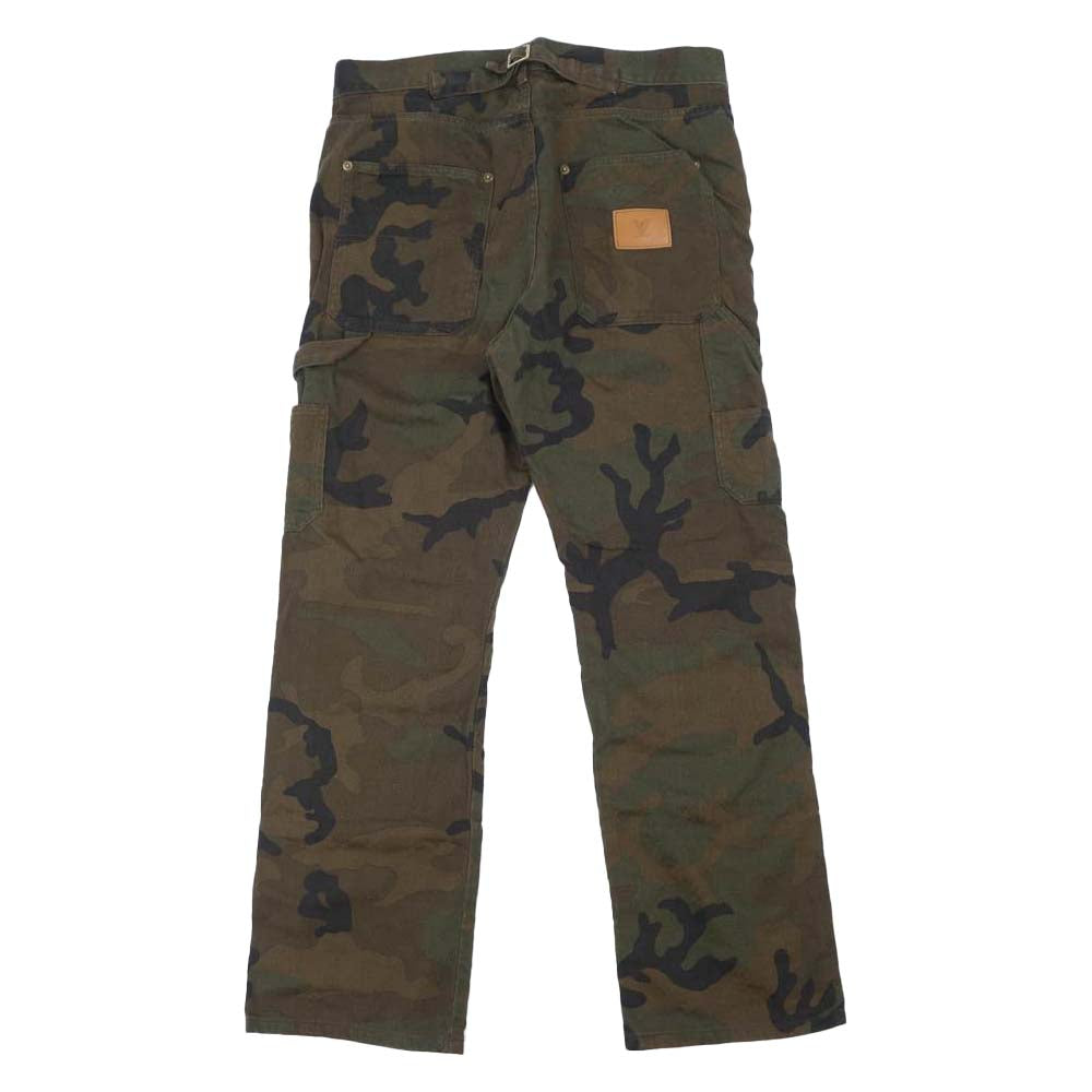 Supreme シュプリーム 17AW × LOUISVUITTON Jacquard Denim Carpenter Pants ルイヴィトン ジャカード デニム カーペンター パンツ マルチカラー系 32【中古】