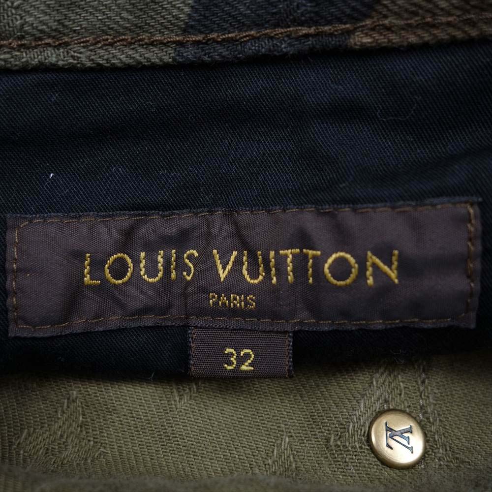 Supreme シュプリーム 17AW × LOUISVUITTON Jacquard Denim Carpenter Pants ルイヴィトン ジャカード デニム カーペンター パンツ マルチカラー系 32【中古】