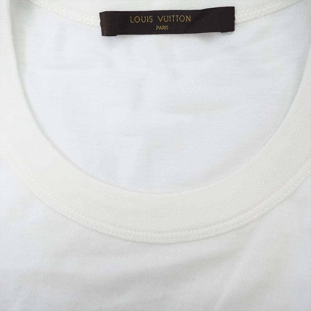 Supreme シュプリーム 17AW × LOUISVUITTON LV Box Logo Tee ルイヴィトン ボックスロゴ 半袖 Tシャツ ホワイト系 L【美品】【中古】
