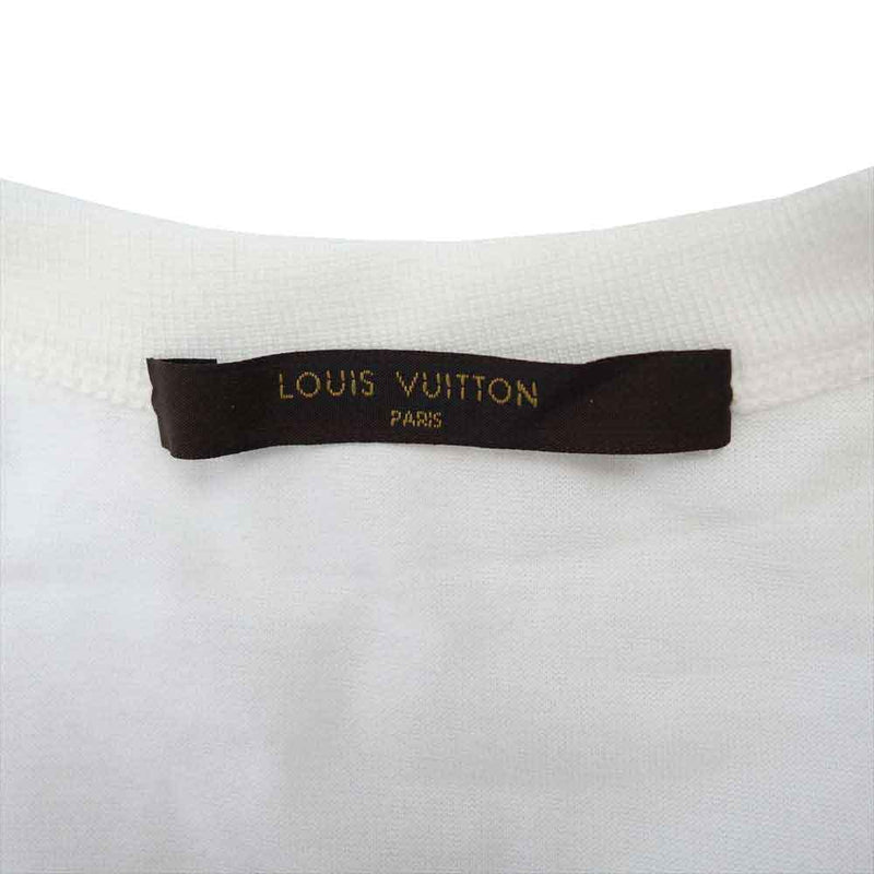 LOUIS VUITTON ルイヴィトン 17AW ×Supreme Box Logo Tee シュプリーム モノグラム ボックスロゴTシャツ ボックスロゴ半袖Tシャツ HDY92WJC8 ホワイト/レッド